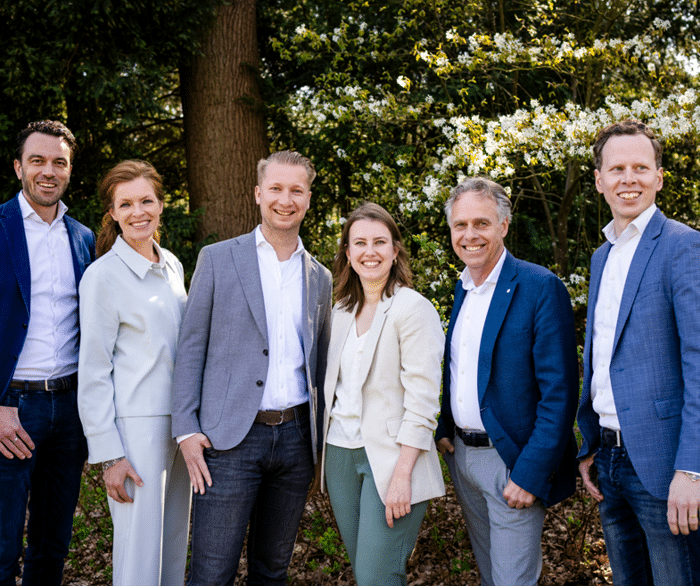 Team V&DW - groepsfoto partners